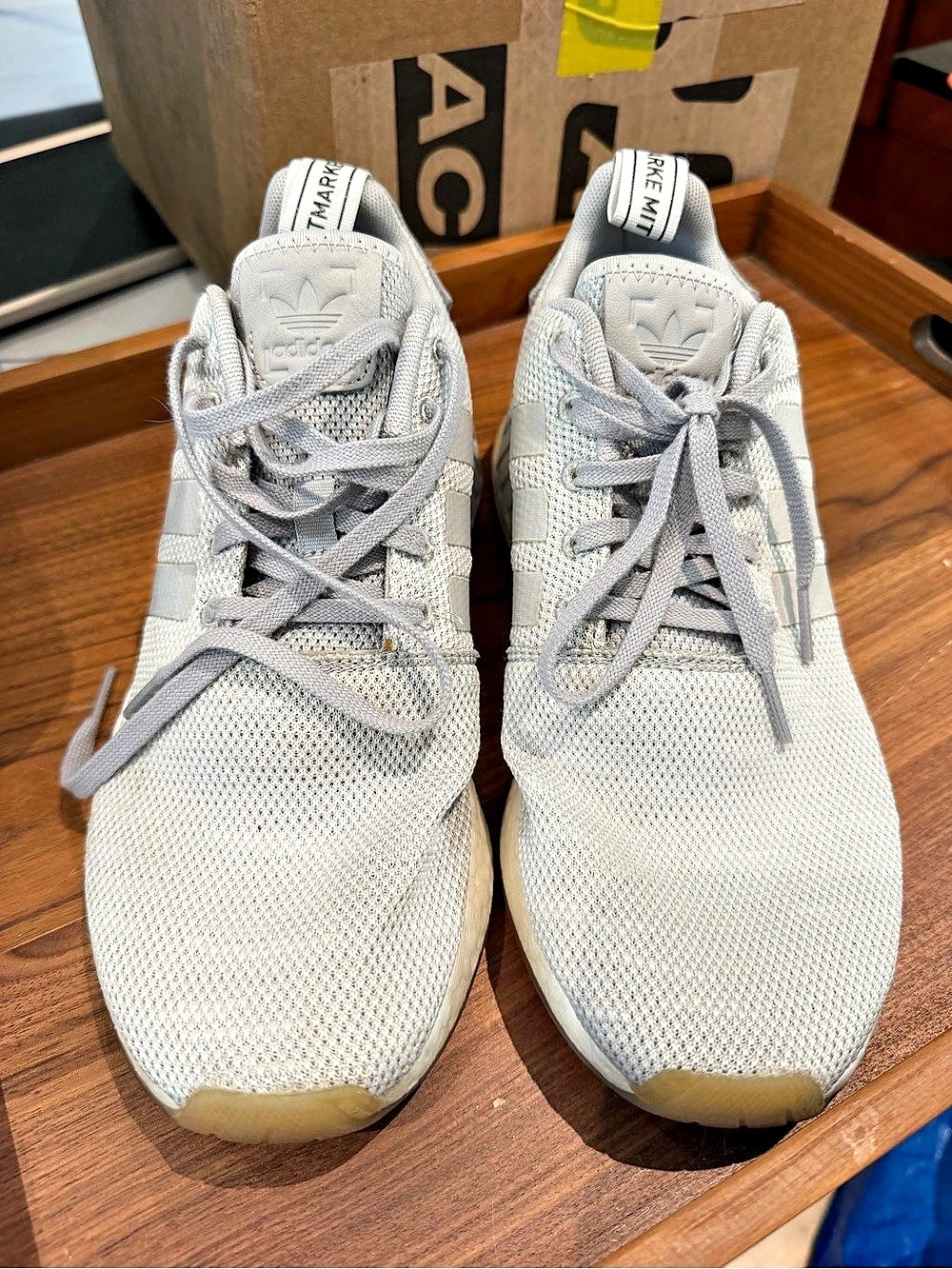 adidas NMD_R1 Women's Sneakers US 9 White Gray